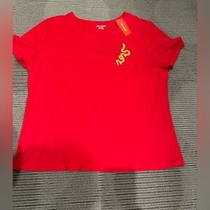 Joe Fresh Red T Shirt Year Of The Dragon